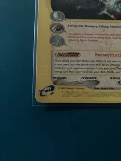 POKEMON TCG SKYRIDGE BURIED FOSSIL 47/144 COMMON NM - Image 4