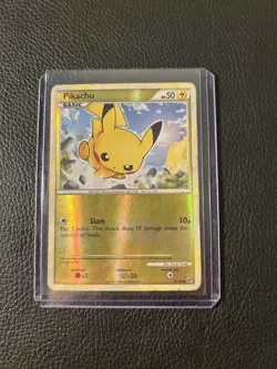 Pikachu 61/90 HP Reverse Holo Rare HGSS Undaunted 2010 English Pokemon - Image 1