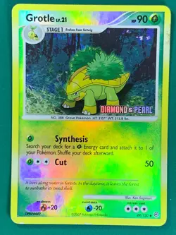Grotle 49/130 Uncommon Reverse Holo Promo English Pokemon - Image 1