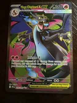 Pokemon Mega Charizard EX 109/094 Full Art Ultra Rare Pack Fresh Near Mint - Image 2