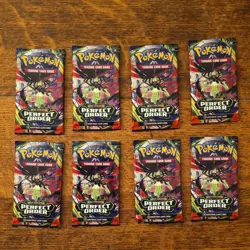 30 Sealed Booster Packs Of Pokemon Mega Evolution Perfect Order - Image 3