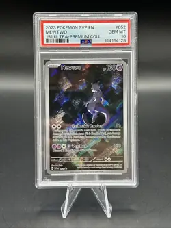 2023 Pokemon SVP EN 151 UPC #052 Mewtwo 151 UPC PSA 10 - Image 1