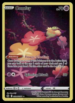 Comfey GG14/GG70 Crown Zenith Galarian Gallery Pokemon - Image 1
