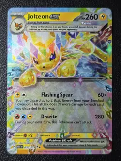 Jolteon Ex 30/131 NM Pokemon TCG S&V Prismatic Evolutions Double Rare Holo NM - Image 1