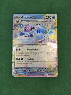 Glaceon ex 026/131 Pokemon TCG Scarlet & Violet: Prismatic Evolutions - Image 3