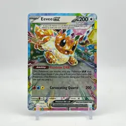 TCG POKEMON EEVEE EX HOLO 75/131 PRISMATIC EVOLUTIONS - Image 1