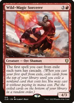 Wild-Magic Sorcerer - Commander Legends: Battle for Baldur's Gate | MTG Card - Image 1