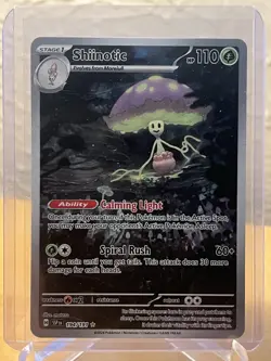 Shiinotic 194/191 Surging Sparks Illustration Rare Holo Pokemon NM - Image 1