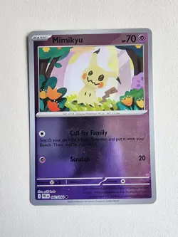 Mimikyu 042/094 Common Phantasmal Flames Pokemon Near Mint - Image 1