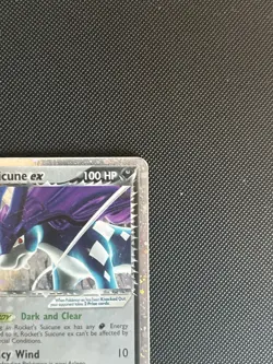 Rocket's Suicune ex 105/109 Holo Rare-Pokemon TCG:EX Team Rocket Returns HP - Image 2