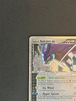 Rocket's Suicune ex 105/109 Holo Rare-Pokemon TCG:EX Team Rocket Returns HP - Image 3