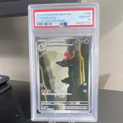 Pokemon Charmeleon Illustration Rare Holo Sv: Scarlet & Violet 151 169/165 PSA … - Image 1