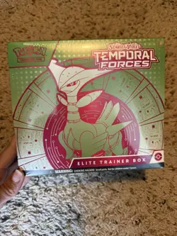 Pokemon Scarlet & Violet Temporal Forces Elite Trainer Box TCG Sealed - Image 3