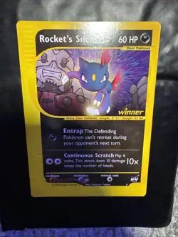 Pokemon Card - Rocket's Sneasel #5 - Best Winner - Promo - JUMBO Card - Image 1