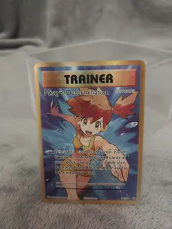Pokemon Misty’s Determination Full Art 2016 108/108 XY Evolutions English - Image 1