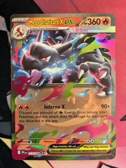 Pokemon TCG Mega Charizard EX 013/094 Phantasmal Flames - Image 1
