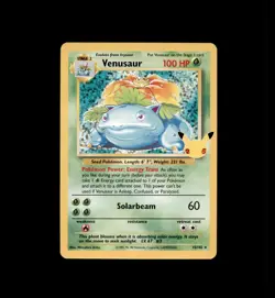 Venusaur 15/102 Celebrations: Classic Collection Pokemon Holo NM - Image 1