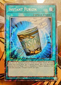 Instant Fusion (Platinum Secret Rare) - RA03-EN171 - Yu-Gi-Oh TCG - Image 1