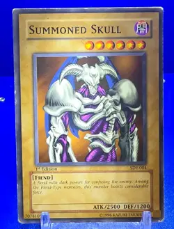 Summoned Skull 1st Edition SDY-004 YuGiOh MP/HP - Image 1