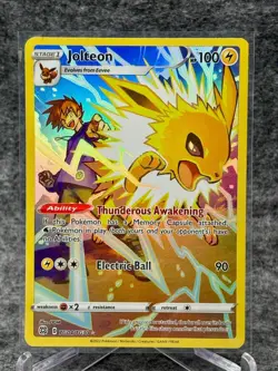Jolteon TG04/TG30 Brilliant Stars Trainer Gallery Full Art - NM - Image 1