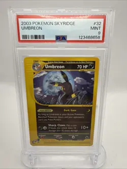 Pokemon Umbreon 32/144 - Skyridge NON Holo Rare 2003 - PSA 9 MINT - Image 1
