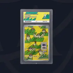 Pidgey Obsidian Flames 207/197 Illustration Rare 9 Mint Ace Graded Card 2023 - Image 3