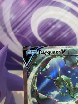 Rayquaza V 194/203 Evolving Skies Pokemon TCG Card Alt Art Rare MINT! UK seller - Image 4