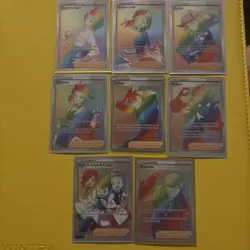 Pokemon Tcg Lot Of Pokemon Trainers, Including Rainbows. 62 Cards. $228 in value - Image 5