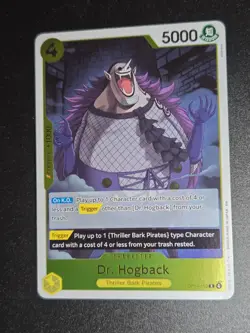 One Piece Dr Hogback OP14-110 R Foil English Card - Image 1