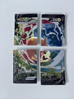 Morpeko V Union SWSH 216 Black Star Promo Set Of 4 Holo Cards Pokemon TCG NM - Image 1