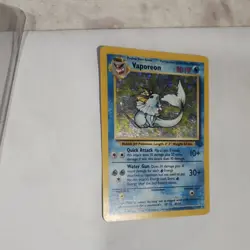 Pokemon TCG Vaporeon Holo Rare Card Jungle, 12/64 - Image 2