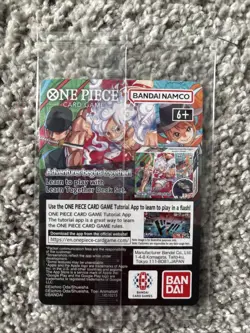 One Piece Monkey D. Luffy US Voyage Illinois Basketball Promo Card SEALED - Image 2