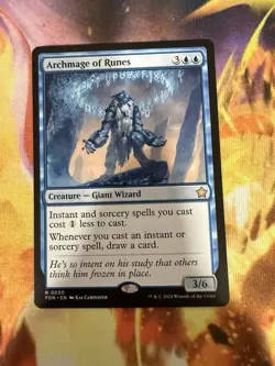 MTG Archmage of Runes - [FDN] Foundation #30 - (NM): Near Mint Regular - Image 1