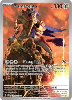 Zamazenta (#201/182) - Holofoil SV - Destined Rivals NM Pokemon - Image 1