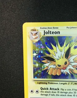 Jolteon 4/64 Holo Rare WOTC Jungle Pokemon 1999 Wizards Of The Coast TCG - Image 3