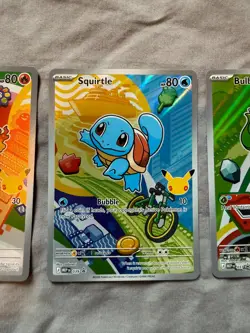 Pokemon First Partner Illustration Collection Series 1 Kanto Gen 1 Starters Set - Image 3