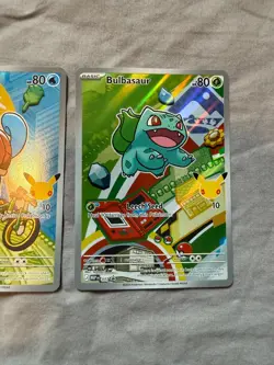 Pokemon First Partner Illustration Collection Series 1 Kanto Gen 1 Starters Set - Image 4