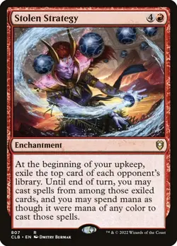 Stolen Strategy - Commander Legends: Battle for Baldur's Gate | MTG Card - Image 1