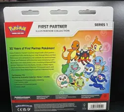 Pokemon TCG First Partner Illustration Collection Series 1 Box Factory Sealed - Image 2