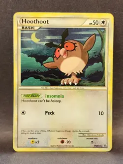 Pokemon TCG - Hoothoot - HGSS05 - Holo HeartGold & SoulSilver Promos - Image 1