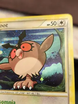 Pokemon TCG - Hoothoot - HGSS05 - Holo HeartGold & SoulSilver Promos - Image 4
