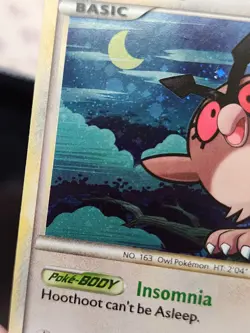 Pokemon TCG - Hoothoot - HGSS05 - Holo HeartGold & SoulSilver Promos - Image 5