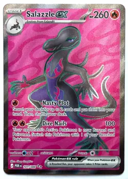 Salazzle ex 101/088 - Pokemon TCG - Perfect Order Ultra Rare Holo - Image 1