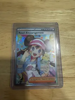 Rosa’s Encouragement 123/088 Perfect Order Special Illustration Rare Pokemon TCG - Image 1