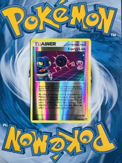 Energy Link 83/100 Reverse Holo Stormfront Pokemon - Image 1