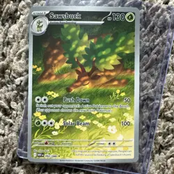 Pokemon TCG Sawsbuck 092/086 White Flare Illustration Rare English Edition - Image 1