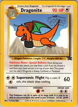 Dragonite (Movie Promo) WoTC Promo Promo LP Pokemon 05/53 Normal - Image 1