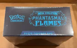 Phantasmal Flames Pokemon TCG ETB Elite Trainer Box New Factory Sealed - Image 5