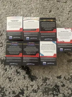 Pokemon TCG Booster Bundle Mixed Lot of 7 [EMPTY] [NO PACKS] - Image 2
