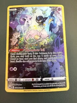 Mew GG10/GG70 Crown Zenith: Galarian Gallery Holo Pokemon NM - Image 1